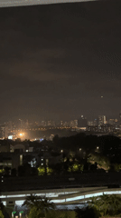 Kuala Lumpur evening scenes and sleeping cat documented