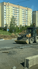 Construction work observed in Yanino-1 Russia neighborhood