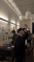 Art exhibition with DJ draws casual crowd in Milan