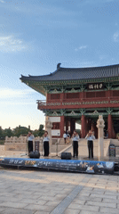 Visitor captures traditional architecture and cultural performances in historic Gyeongju