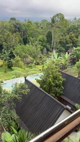 Morning scenes captured in tropical Baturiti, Indonesia
