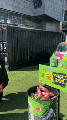 Juss Roots beverage promo features custom VW van in London