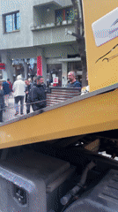 Tow truck deployment near Sofia metro station flower district