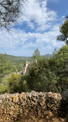 Athletes gather at Turkey's ghost village ruins during morning event