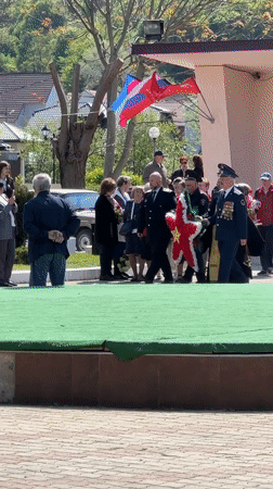 Memorial ceremony with wreath-laying observed in Novomikhaylovsky, Russia
