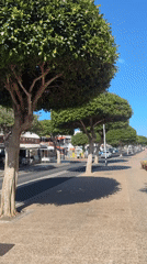 Witness documents sunny afternoon stroll through Tías, Spain