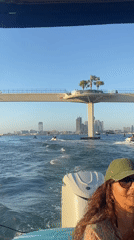 Woman spotted boating in Dubai waters on sunny afternoon
