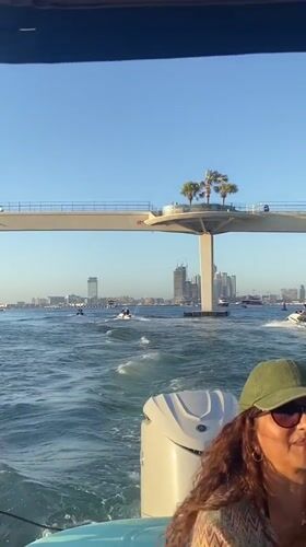 Woman spotted boating in Dubai waters on sunny afternoon