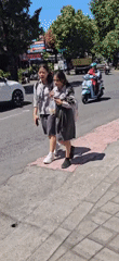 Early morning daily life scenes captured in Denpasar, Indonesia