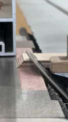 Woodworking operation documented in Leudelange workshop