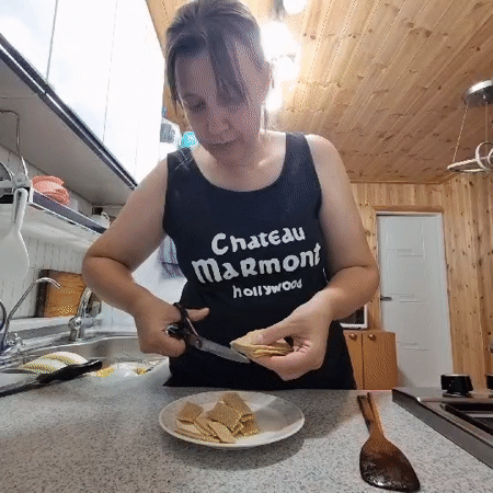 Homemade dumplings and stew, made from scratch in rural South Korea
