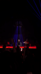 DJ night at Vault Bali, North Kuta, red lights and full crowd