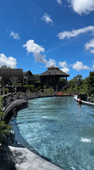 Morning tranquility captured at Kintamani water locations