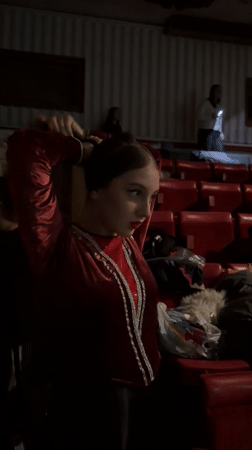 Dance performance with 20 performers staged in Tbilisi theater