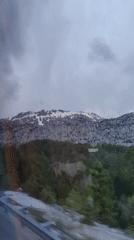 Scenic mountain drive captured on video near Seydişehir, Turkey