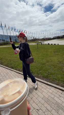Morning scenes documented around Sochi Park and Sirius civic areas