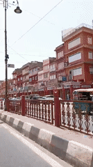 Morning tuk-tuk ride captured on Jaipur's pink streets