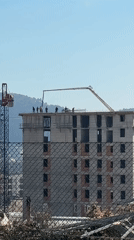 Daily life and construction activity documented in Bar, Montenegro