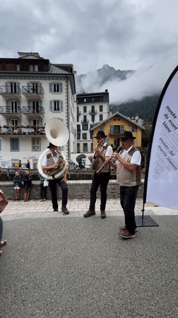 Street music, love locks, and quirky souvenirs in Chamonix