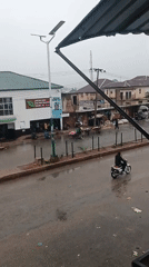 Rainy day street life documented across Bukuru, Nigeria