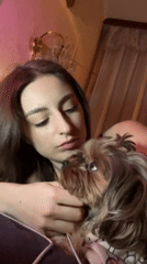 Woman's evening routine documented in Moscow apartment
