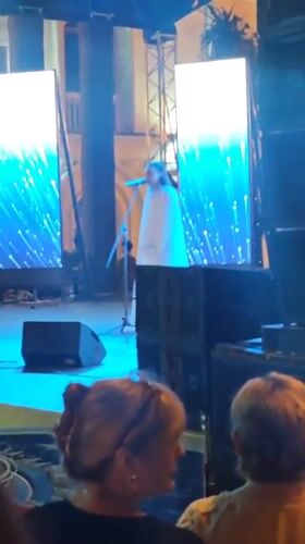 Outdoor talent show draws crowds in Sokhumi park