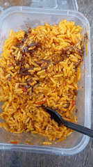 Street life and food in a Jos marketplace