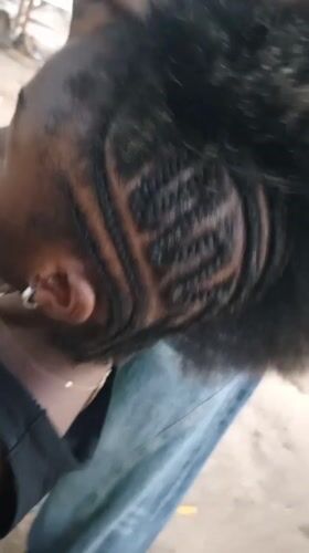 Women share outdoor hair braiding session in Keffi