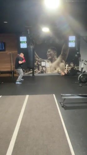 Melbourne boxing gym: bag work and drills in action