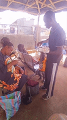 Everyday street life and commerce in Jos, Nigeria