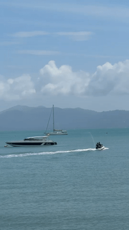 Jet skis, boats, and beachfront vibes on Ko Samui