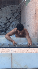 Festival preparations and resort scenes documented in Porlamar, Venezuela