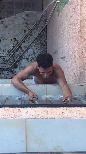 Festival preparations and resort scenes documented in Porlamar, Venezuela