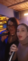 Women enjoy karaoke night at local entertainment venue