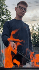 Summer dacha gathering features barbecue, gardening in Chaikovsky, Russia