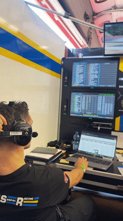 Inside a live race monitoring room in Scarperia