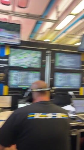 Inside a live race monitoring room in Scarperia