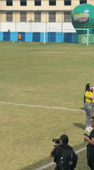 Soccer training event held in Ciudad Bolivar, Venezuela