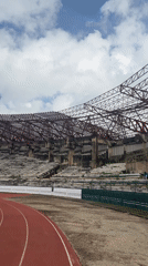 Morning training session underway at New Stadium, Nigeria