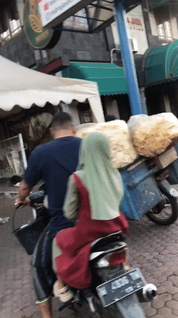 Everyday street life across three East Java villages