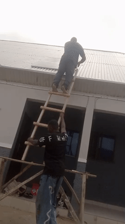 Solar panel installation observed in Rido, Nigeria
