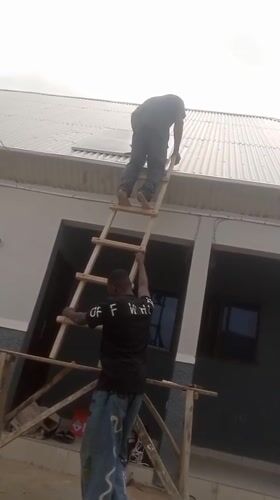 Solar panel installation observed in Rido, Nigeria