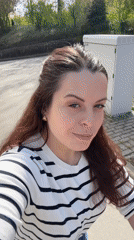 Morning activities recorded in Gangloff: selfie video, baby stroller walk
