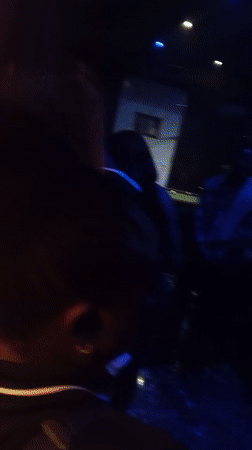 Nightclub scene with live drums captured in Lokoja, Nigeria