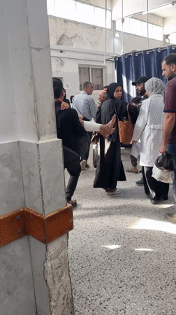 Medical activity documented at Gaza healthcare facility