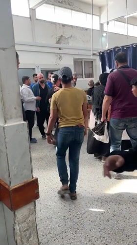 Medical activity documented at Gaza healthcare facility