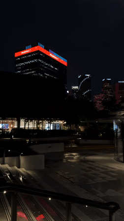 Nighttime retail tour documented at Kuala Lumpur's TRX district