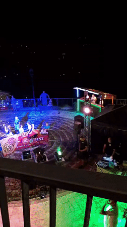 Rivodutri's pizza festival draws a crowd on a summer night