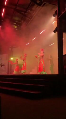 Live cultural performances at Teatro Las Palmeras, El Tirano