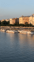 Evening scenes captured along Budapest's Danube River waterfront